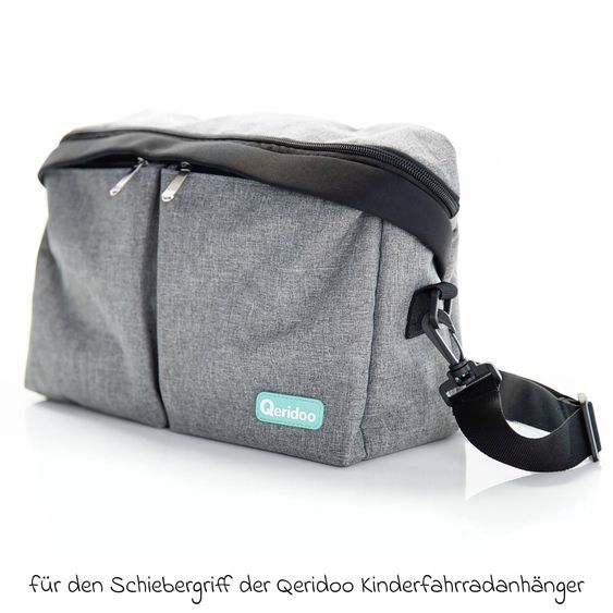 Qeridoo Qeridoo Tasche Organizer für den Schiebergriff - Schwarz