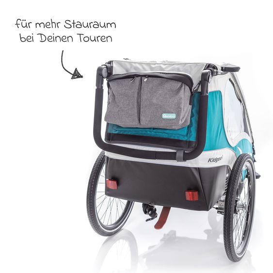 Qeridoo Qeridoo Tasche Organizer für den Schiebergriff - Schwarz