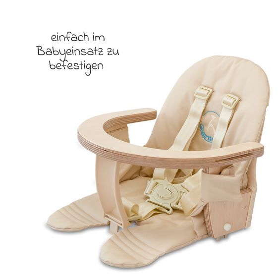 QuarttoLino 5 Punkt Sicherheitsgurt für Hochstuhl Quarttolino - Beige