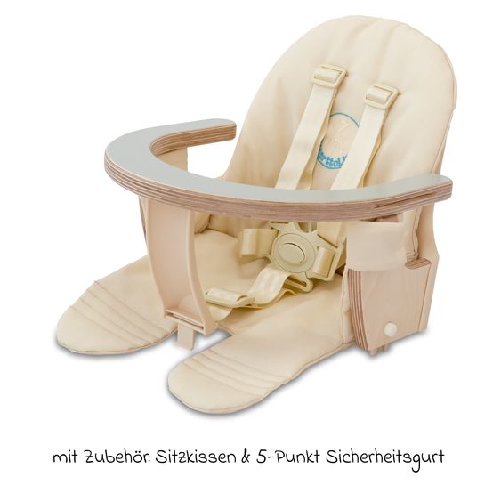 QuarttoLino Babyeinsatz für Hochstuhl Quarttolino - Grau