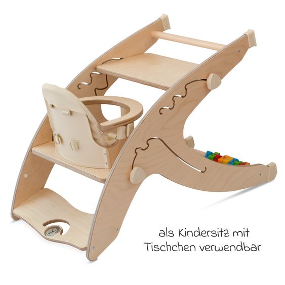 QuarttoLino Baby insert for Quarttolino high chair - nature