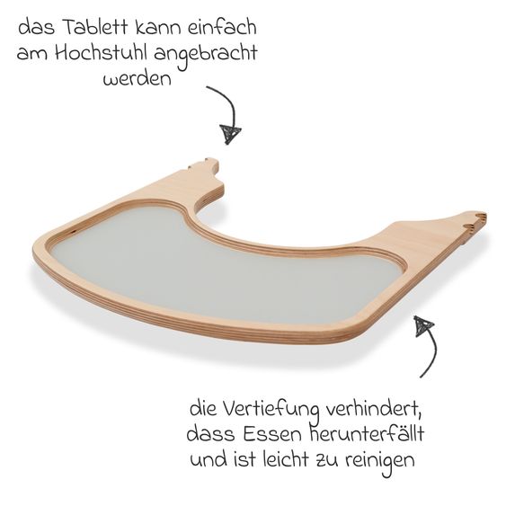 QuarttoLino Multifunktionaler Hochstuhl-Set inkl. Babysitz, Tischplatte, Spielwürfel, Sicherheitsgurt - Hochstuhl, Schaukel, Treppe, Lerntower & Babywippe in einem bis 150 kg nutzbar - Grau