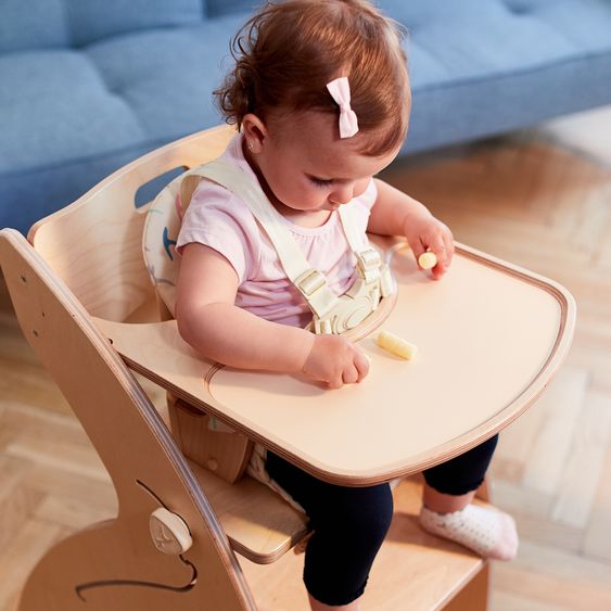QuarttoLino Sitzkissen Baumwolle für den Babyeinsatz - Natur