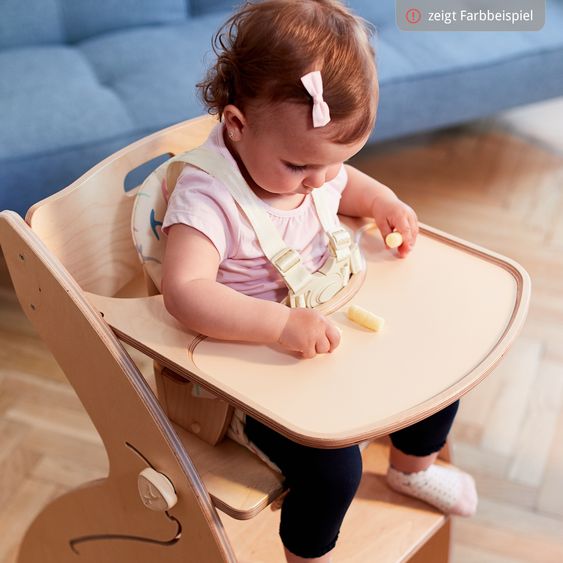 QuarttoLino Polyamide seat cushion for baby use - gray