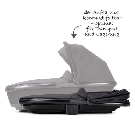Quinny Babywanne faltbar für Buzz Xtra / Moodd - Black Devotion