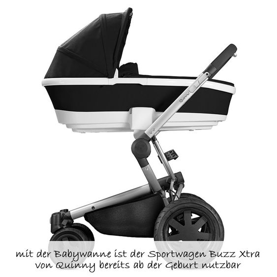 Quinny Babywanne faltbar für Buzz Xtra / Moodd - Black Irony