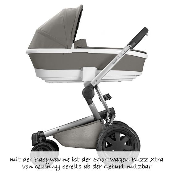 Quinny Baby tub foldable for Buzz Xtra / Moodd - Grey Gravel
