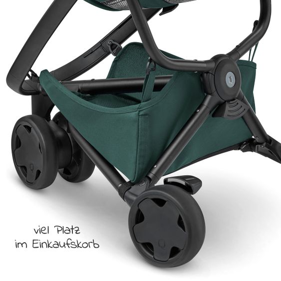 Quinny Buggy & Sportwagen Zapp Flex Einhand-Faltung, Liegeposition, nur 6,3 kg - Green