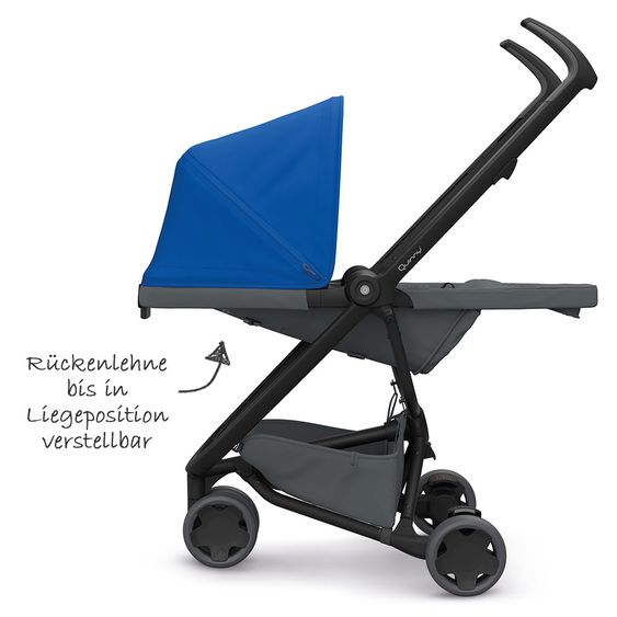 Quinny Buggy Zapp Flex - Blue on Graphite