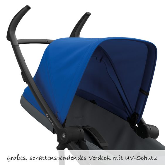 Quinny Buggy Zapp Flex - Blue on Graphite