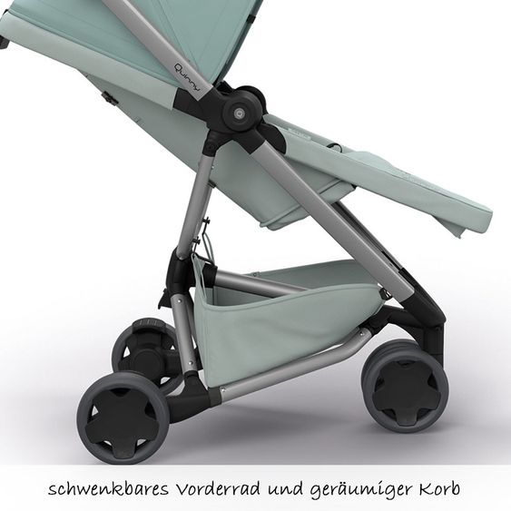 Quinny Buggy Zapp Flex - Frost on Grey