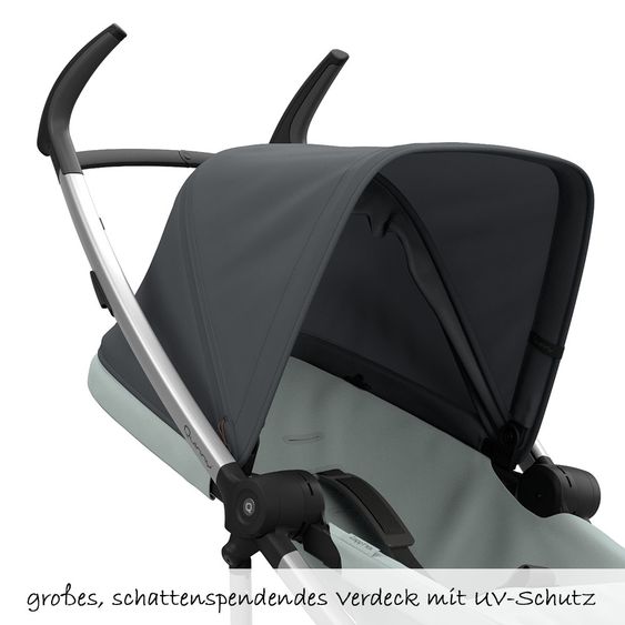 Quinny Buggy Zapp Flex - Graphite on Grey