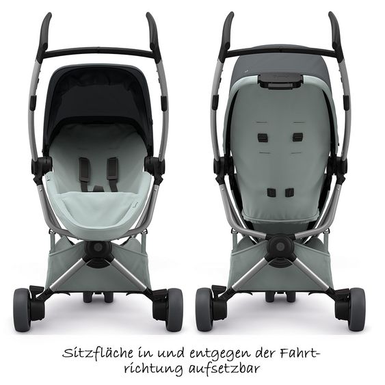 Quinny Buggy Zapp Flex - Graphite on Grey