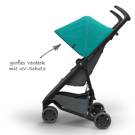 Quinny Buggy Zapp Flex - Green on Graphite