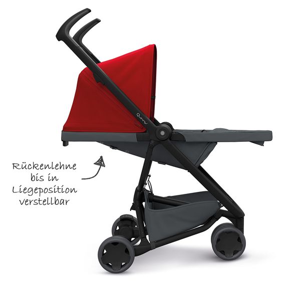 Quinny Buggy Zapp Flex - Rosso su grafite