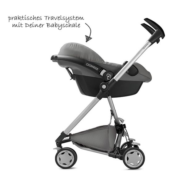 Quinny Buggy Zapp Xtra 2.0 - Grey Gravel