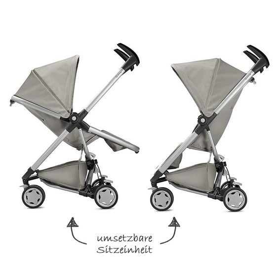 Quinny Buggy Zapp Xtra 2.0 - Grey Gravel