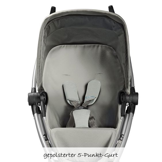 Quinny Buggy Zapp Xtra 2.0 - Grey Gravel