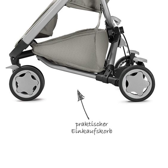 Quinny Buggy Zapp Xtra 2.0 - Grey Gravel