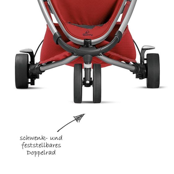 Quinny Buggy Zapp Xtra 2.0 - Red Rumour
