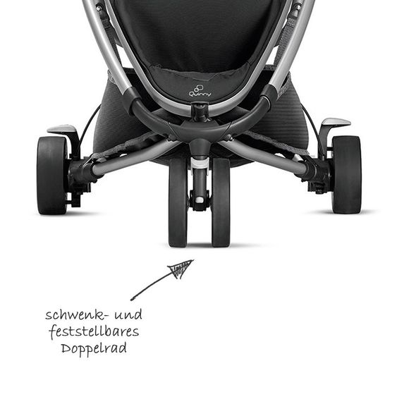 Quinny Buggy Zapp Xtra 2.0 - Rocking Black