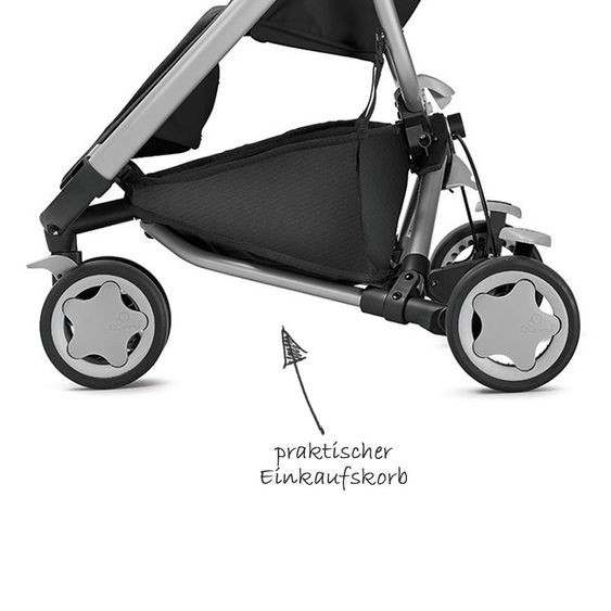 Quinny Buggy Zapp Xtra 2.0 - Rocking Black