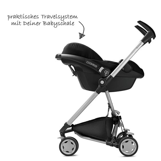 Quinny Buggy Zapp Xtra 2.0 - Rocking Black