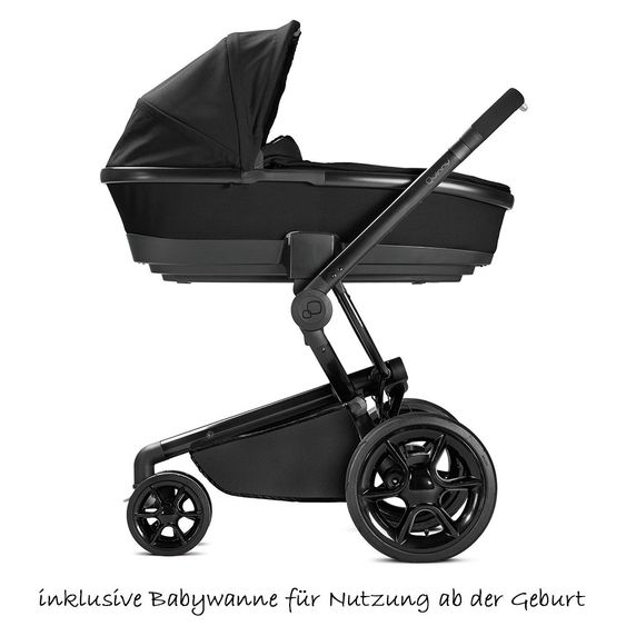 Quinny Moodd pushchair incl. baby bath - Black Devotion