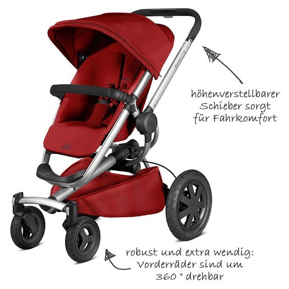 Quinny Sportwagen Buzz Xtra 4 - Red Rumour