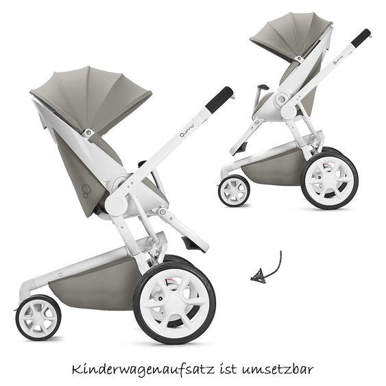 Quinny Passeggino sportivo Moodd - Grigio Ghiaia