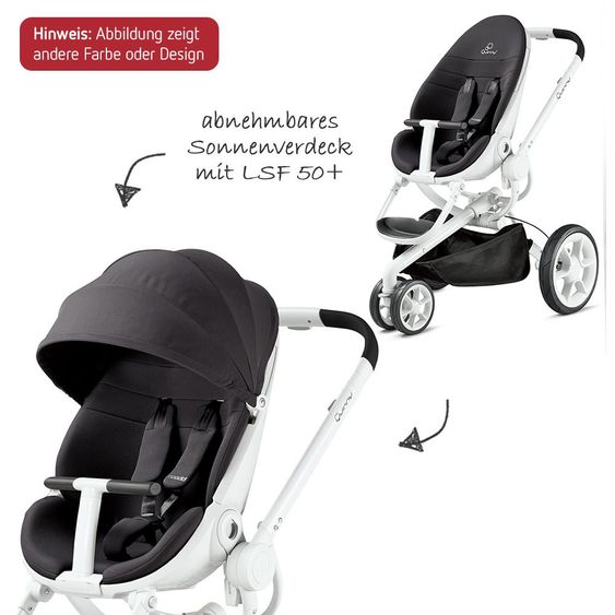 Quinny Passeggino sportivo Moodd - Grigio Ghiaia