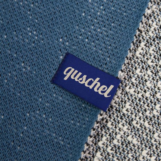 quschel Babydecke / Kuscheldecke - Klein Hertha - aus 100% Bio-Baumwolle - Gr. 80 x 100 cm