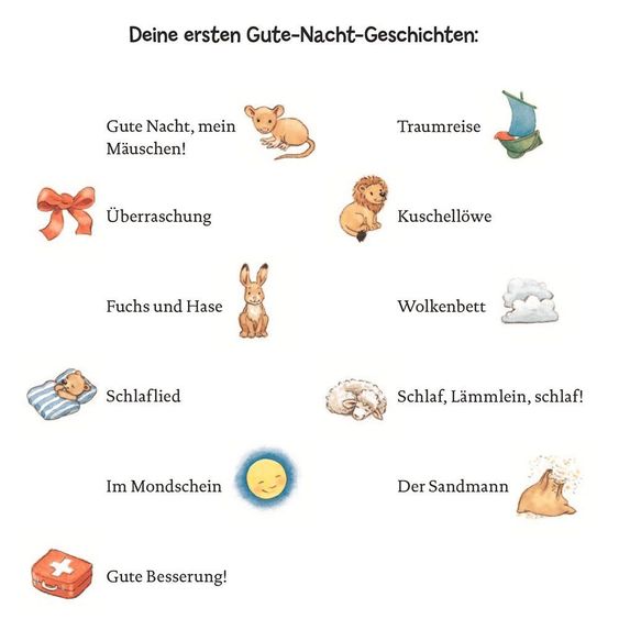 Ravensburger Meine allerersten Minutengeschichten - Schlaf gut, träum schön!