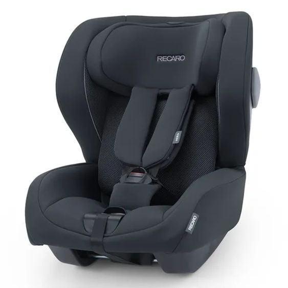 Recaro 2 in 1 Kindersitz-Set Babyschale Avan & Reboarder Kio inkl. Isofixbase ab Geburt bis 4 Jahre - Select - Night Black