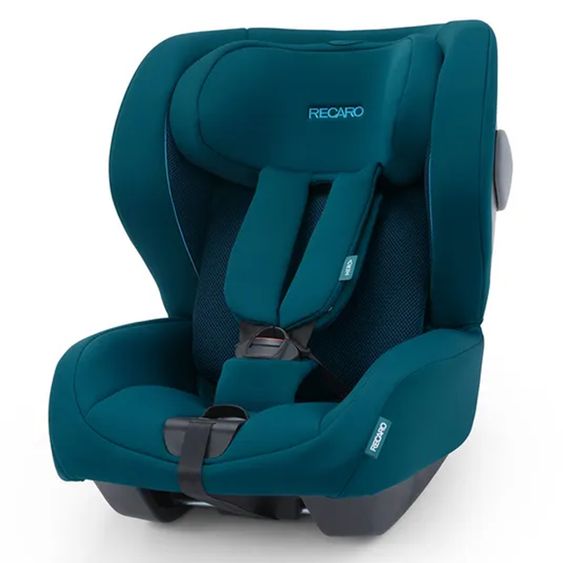 Recaro 2 in 1 Kindersitz-Set Babyschale Avan & Reboarder Kio inkl. Isofixbase ab Geburt bis 4 Jahre - Select - Teal Green