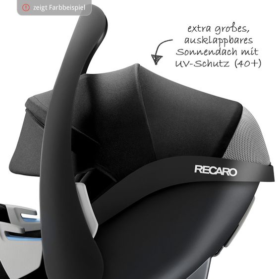 Recaro Babyschale Guardia - Aluminium Grey