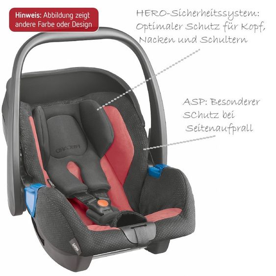 Recaro Babyschale Privia - Black