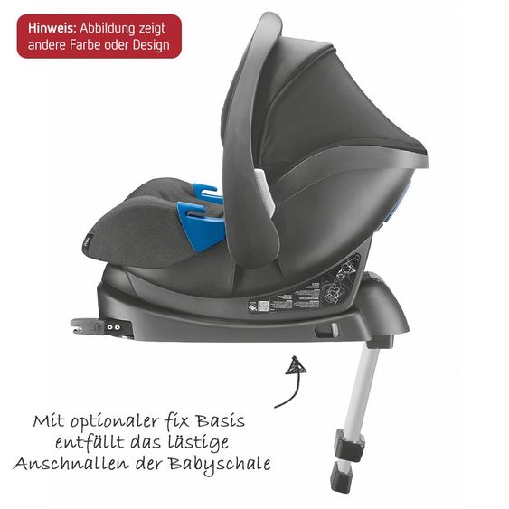 Recaro Babyschale Privia - Black