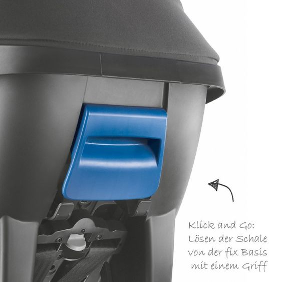 Recaro Babyschale Privia - Black