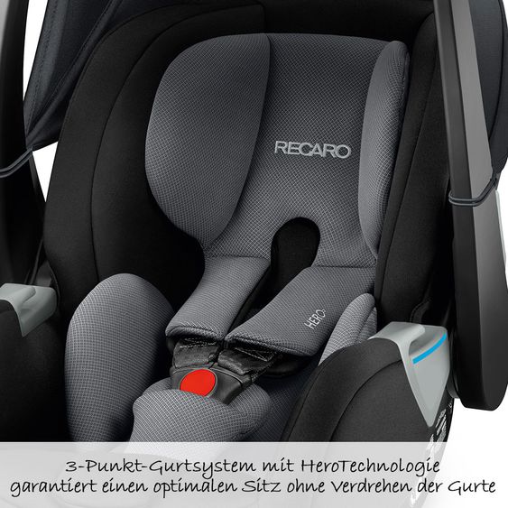 Recaro Babyschale Privia Evo - Carbon Black