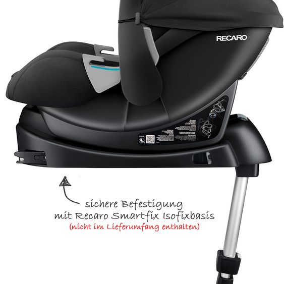 Recaro Babyschale Privia Evo - Carbon Black