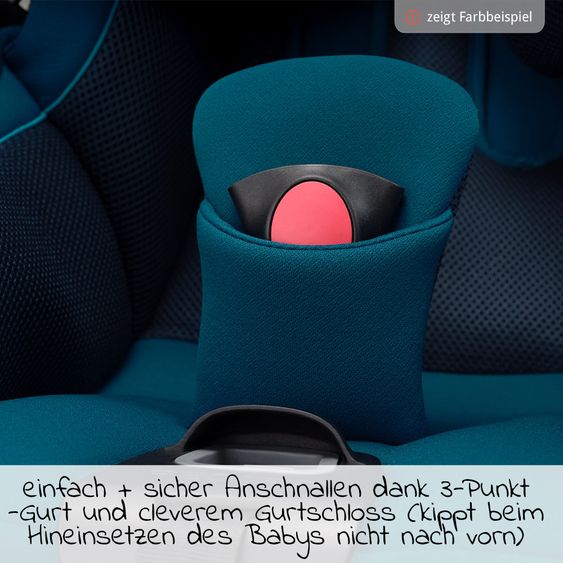Recaro Babyschalen-Set Avan i-Size 45 cm - 83 cm / bis max. 15 Monate inkl. Isofix-Base - Prime - Mat Black