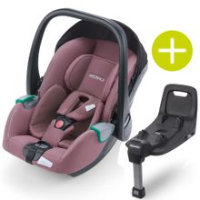 Babyschalen-Set Avan i-Size 45 cm - 83 cm / bis max. 15 Monate inkl. Isofix-Base - Prime - Pale Rose