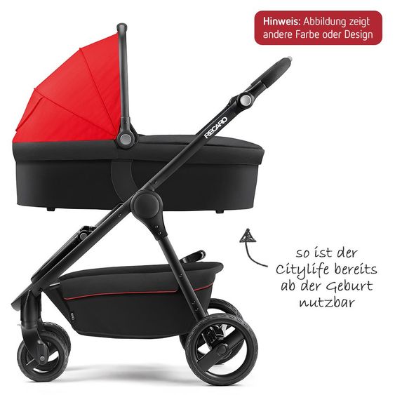 Recaro Babywanne für Citylife inkl. Adapter - Graphite