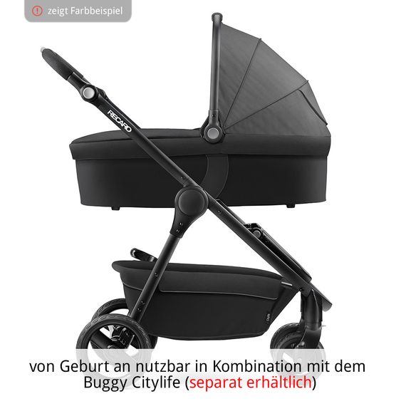 Recaro Babywanne für Citylife inkl. Adapter - Ruby