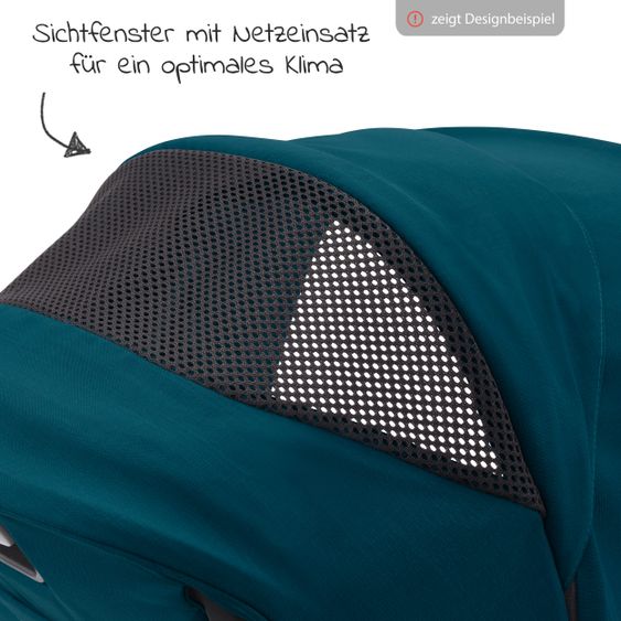 Recaro Buggy & Sportwagen Celona (bis 22 kg belastbar) + XXL Zubehörpaket - Prime - Mat Black