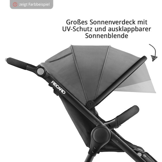 Recaro Buggy & stroller Citylife incl. rain cover & cup holder - Lime