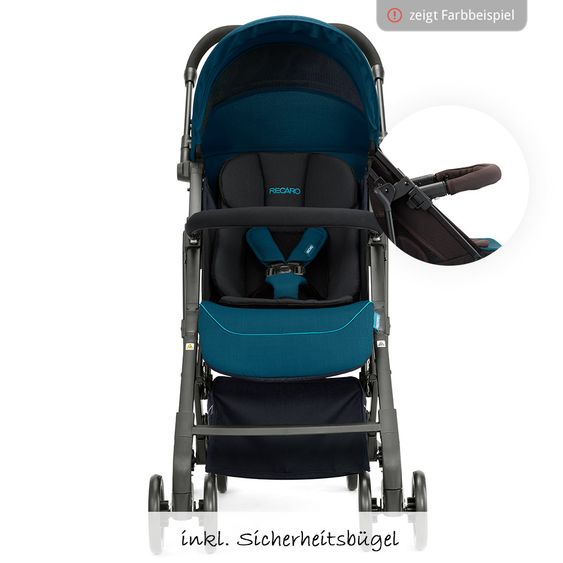 Recaro Passeggino Easylife Elite 2 (fino a 22 kg) - Prime - Mat Nero