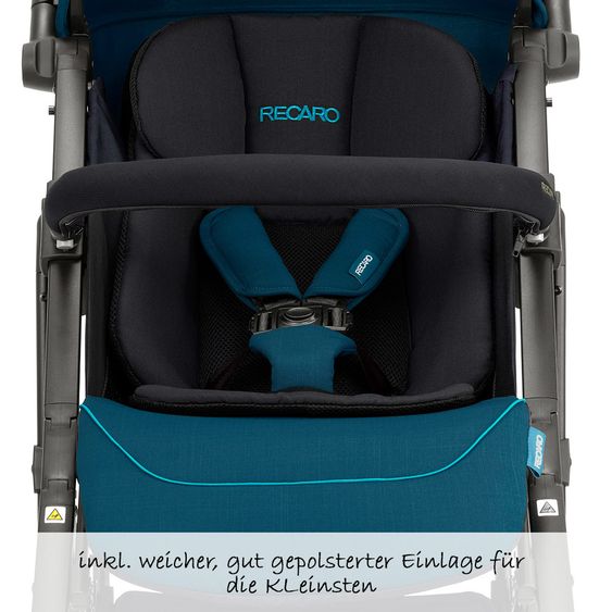 Recaro Passeggino Easylife Elite 2 (fino a 22 kg) - Prime - Mat Nero