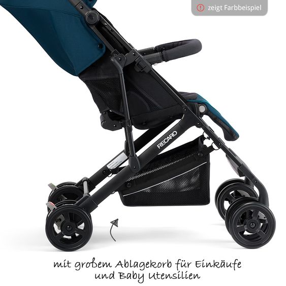 Recaro Passeggino Easylife Elite 2 (fino a 22 kg) - Prime - Mat Nero